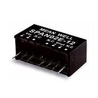 MEAN WELL DPAN02A-12 Isolated 9-18Vin +/-12Vout +/-83mA SIP8 Reg Iso