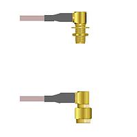 Amphenol Custom Cable Q-2P0340005108i RF Cable Assemblies SMA-RJB/SMA-RP G316 108I