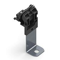 HellermannTyton 151-01438 Ratchet Clamp Ratchet P-Clamp, 0.24 - 0.54" Bundle Dia, 90 Long, 0.41" Hole Dia, PA66HIRHSUV/ST/ZN, Black, 200/ctn