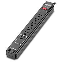 Tripp Lite TLP606USBB Surge Protectors TLP606USBB