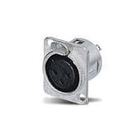 NEUTRIK NC3MD-S-1-B Receptacles 3P MALE BL/Au SCREW TERM