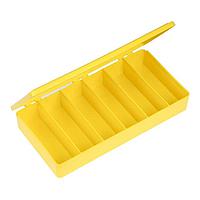 Flambeau M203 Multiple Compartment Six-Compartment Box 8" x 4" x 1 3/16" (20.32 x 10.16 x 3.02 cm)