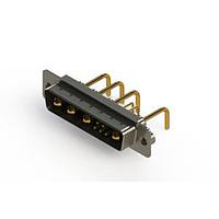 EDAC 629-9W4-250-1NA Mixed Contact D-Sub Connectors Right-angle Power Combo D-Sub Connector