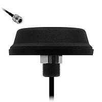 Siretta TANGO44W/0.5M/LL/NTYPEF/S/S/19 Outdoor Antennas 5G/4G/DUAL BAND WI-FI/BLUETOOTH/LORA/SIGFOX WHITE PUCK ANTENNA N-TYPE FEMALE CONNECTOR 0.5M LOW LOSS CABLE