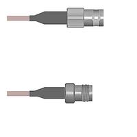 Amphenol Custom Cable Q-0B04N000H006i RF Cable Assemblies BNC-SJB/TNC-SJ G142 6I