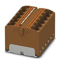 PHOENIX CONTACT 3273954 Push-In Distribution Block PTFIX 12X4-G BN