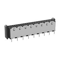 ERNI - TE Connectivity 354177-E Connectors 50-PIN,VERTICAL,SMT/THR