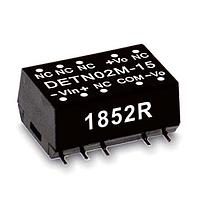 MEAN WELL DETN02N-05 Isolated 2W +/-5V +/-20-200mA 24Vin SMT Iso Unreg