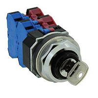 IDEC ASD31K22NU-RL Keylock Switches 30mm 3pos Key Sprg-R 2NO2NC