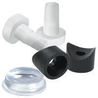 Essentra Components BCS030C Coved Screw-On Bumper Feet COVED STEM BUMPER:NYL NATURAL