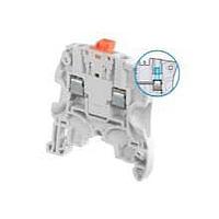 AMP Connectors - TE Connectivity ZS4-S-T2-BL Disconnect Terminal Block Aut SNK Screw