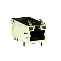 Amphenol Commercial Products RJMG201031110NR Magnetic Jack R/A,DipType,long bod 1000 baseT,G/G,
