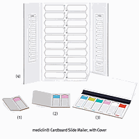 Daihan medical DM.Box9024 Slide Glass Cardboard Mailer, 20-place, 340mm×205mm