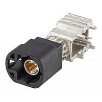 Rosenberger D4S20Y-40MA5-A PCB Connectors Right Angle Plug PCB w/Housing T&R Black