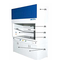 DaiHan DH.WHD02312 Premium Ducted Fume Hood (By pass, 1200X800X2350mm, 220V)