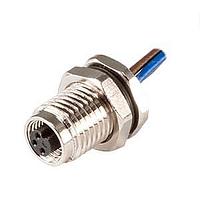 Same Sky (formerly CUI Devices) CDM510-04A-FW-F775-050-67 Connectors Solder Type,Front Fastened M7*0.75,A-Coding 4PIN ,Screw Copper alloy,WL 0.5M