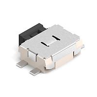 Wurth Elektronik 434331045822 Tactile Switches Tact Switch SMT on-on 1.65mm Blk Act