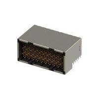 AMP Connectors - TE Connectivity 2102247-2 High Speed / Modular Connectors Fortis Zd 3PR EMI Assy RA Dif 93/7