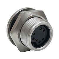 CONXALL SF4281-7SG-3ES Connector Assemblies Pnl Mnt 7 Fem Skts PC Tail Sld w/Epoxy