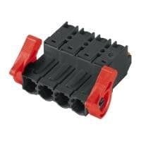 Weidmuller 1043750000 Pluggable Terminal Blocks SLF 7.62HP/02/180LR SN BK BX