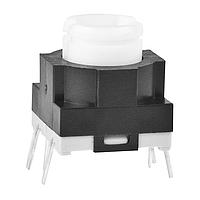 NKK Switches JB15HBPF Tactile Switches SPST GRN LED W/O CAP