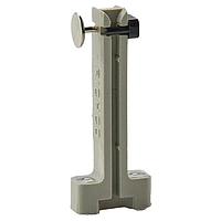 Essentra Components VMCG-100-MPBK-K Accessories Card Guide,Vert Mnt,Gry,100.1MM Hgt