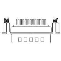 Molex / FCT 173113-0252 High Density D-Sub Connectors FCT HD DSUB STR PC PLG 15 PN W/SNAPIN