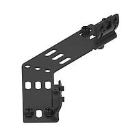 Banner Engineering LPA-MBK-135 Sensor Hardware EZ-SCREEN Low Profile Accessory Bracket: Cascade; 135 Degree Fixed Cascade; Includes Two Brackets and Hardware; Rotation: + 10 Degrees and -30 Degrees; 14 ga Steel, Black Zinc Plated