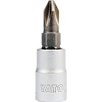 Yato YT-7676 Socket bit 1/4" (PZ1, 6.2Nm)