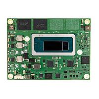 congatec conga-HPC/mRLP-i7-1365URE-32G NVMe128 Computer-On-Modules - COM COM-HPC Mini module based on Intel Core i7-1365URE processor with 2 P-cores 1.7GHz up to 4.9GHz Turbo and 8 E-cores 1.2GHz up to 3.7GHz Turbo  12MB Intel Smart Cache  Intel Iris Xe Graphics architecture with 96 EUs  32GB onboard LPDDR5x memory  128GB