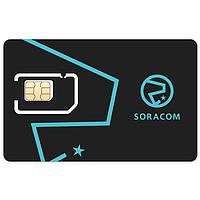 Soracom 4573326590372 SIM Cards Global 3-in-1 Ind. SIM (plan01s)