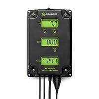 MILWAUKEE MC811 pH/EC/Temp Monitor (0.0 - 12.0 pH;0.00~5.00 mS/cm; -10.0 ~60.0°C)