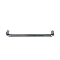Bud Industries H-9112-B Handles 6" Mounting Center Handle, Chrome