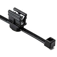 HellermannTyton 156-00551 Serrated, Inside T50REC9 BLKHS TIE/HIRHS CLIP