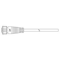 Amphenol LTW ABD-02AFFM-SL7A01 Sensor Cables / Actuator Cables Ceres, Standard Size, Plastic, 5A, 02 pins, Female Connector, Female Contact, Straight, Screw Thread, Overmolded, Length 1000mm, IP67