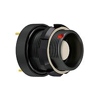 ODU GC1WAM-P17UM00-000L Receptacle HD PM RECPT W SL, sz 1, IP6K8 / IP6K9K, 17 Contacts, A (light brown) Key