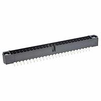 Harwin M80-5005022 Shrouded 25+25 POS VERT MALE 3mm TAIL W/JS TIN/LD
