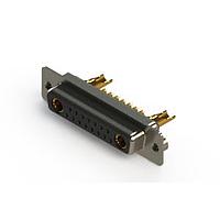 EDAC 628-17W2222-3TA Mixed Contact D-Sub Connectors Vertical Combo Dsub