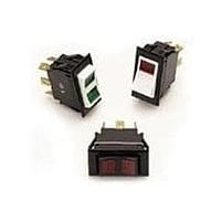Carling Technologies LTIGK61-6S-WH-LU-NBL/125N Rocker Switches LTIGK616SWHLUNBL/125N