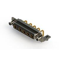EDAC 630-5W5-240-1TD Mixed Contact D-Sub Connectors Right-angle Power Combo D-Sub Connector