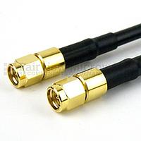 Fairview  FMC0202200 SMA Male to SMA Male Cable LMR-200 Coax