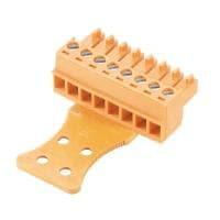 Weidmuller 1236420000 Pluggable Terminal Blocks BCZ 3.81/17/180ZE SN OR BX