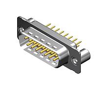 Molex / FCT 173109-2449 Standard Density FCT DSUB STR PC PLG 25 PN W/CLINCH