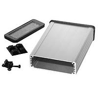 Hammond Manufacturing 1457J1201E EMI/RFI Shielded EMI/RFI, NoFlange 4.73x3.3x1.12" Clear