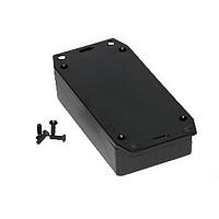 Hammond Manufacturing 1591XXBFLBK Flanged Enclosure FR ABS w/Flanged Lid 4.4x2.5x1.1" Black