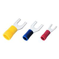 KS Terminals DSV5-1 Spade Vinyl, DIN 46237 Spade, 22-16 AWG, #10