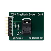 Microchip Technology DSC-PROG-7050 Socket Cards 7050 Socket Card with 10 Blank DSC8001 Parts