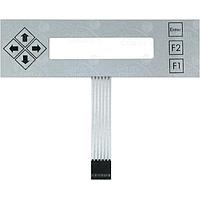 Matrix Orbital KPP202A-SK Keypad Overlays 7 Button Adh Keypad Overlay Silver