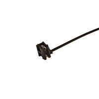 Essentra Components 550280 Cable Ties with Mounts Edge Mount Cable Tie, 5.51 in Long, 40 Lb Tie