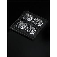 Ledil FP14825_STRADA-2X2MXS-DWC2 Lens Assembly Square Pack 4 Position